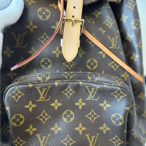 Louis Vuitton Montsouris GM with BRAND NEW VACHETTA - Picture 10 of 15